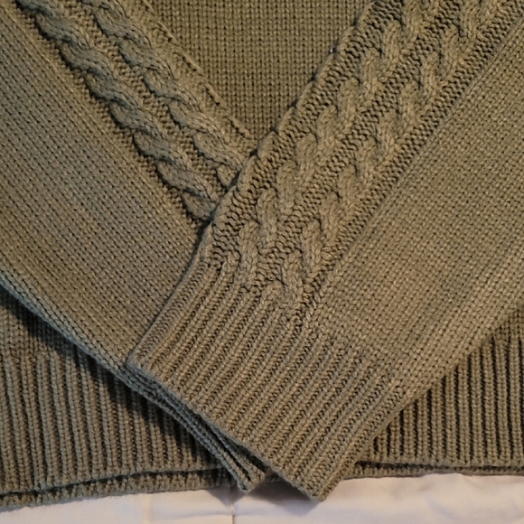 Baltic Born Women's Mona Knit Sweater In Olive - Picture 6 of 6
